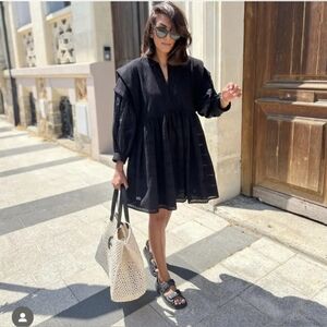 Claudie Pierlot french dress adorable brand new FR 36 US 4 oversized